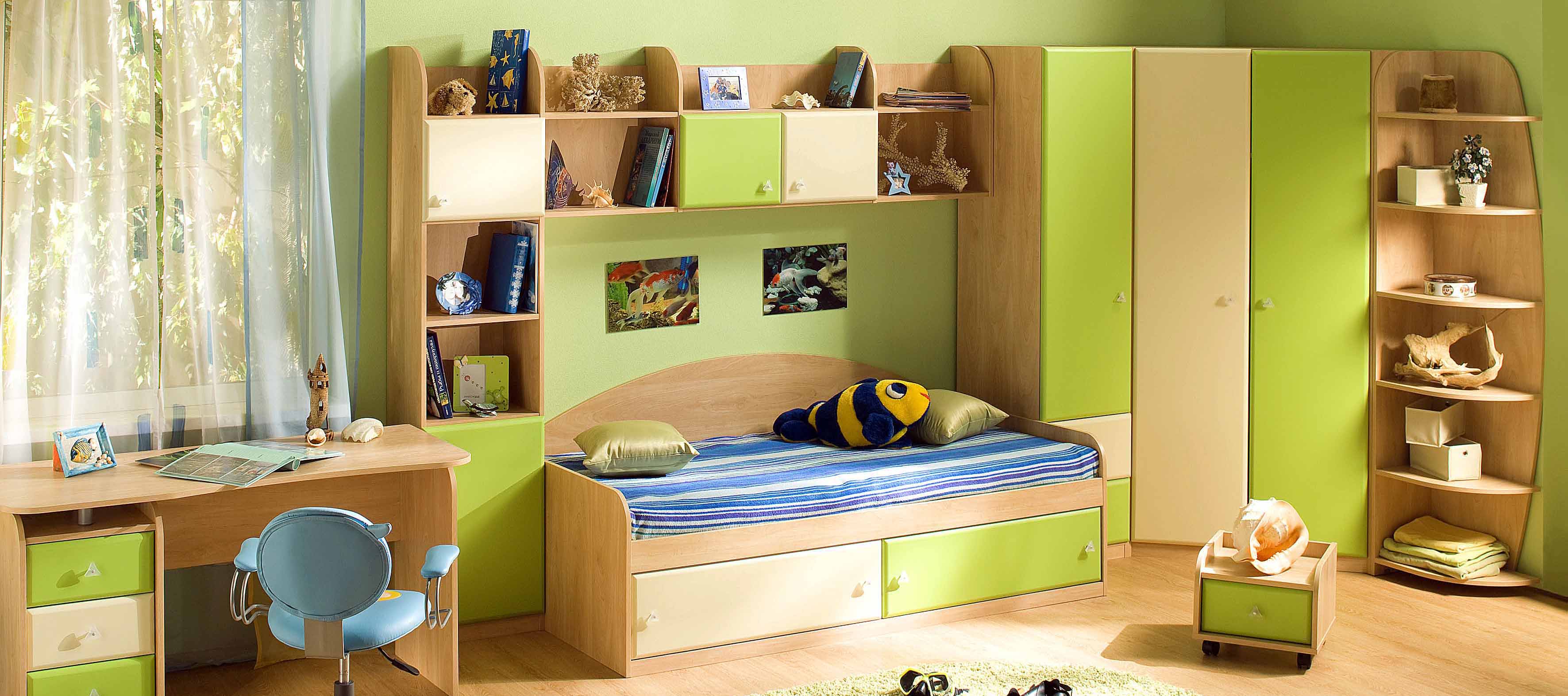 Мебель для детской комнаты: корпусные и модульные системы