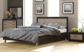 Двуспальная кровать в интерьере