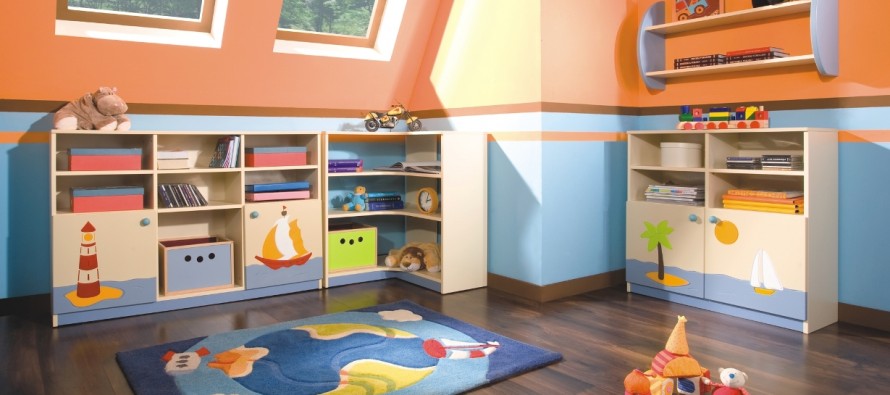 Системы хранения игрушек в детскую комнату